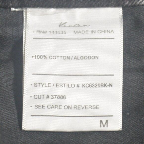 KanCan Black Denim Distressed Shorts Size Medium - Picture 9 of 9